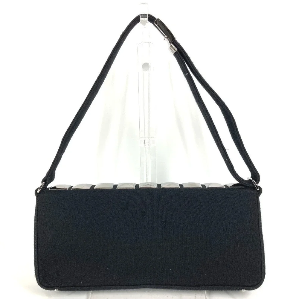 CHANEL Black Logo Shoulder Bag